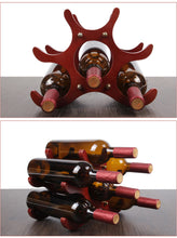 6 Bottles Wooden Wine Rack - Wine Rack Ninja