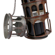Metal Tower Wine Bottle Holder - Wine Rack Ninja
