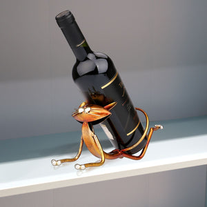 Yoga Cat Wine Holder - Wine Rack Ninja